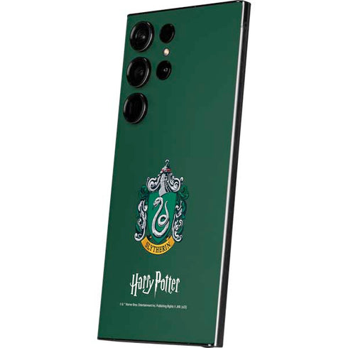 Wizarding World Harry Potter Slytherin House Crest Galaxy S25 Ultra Skin